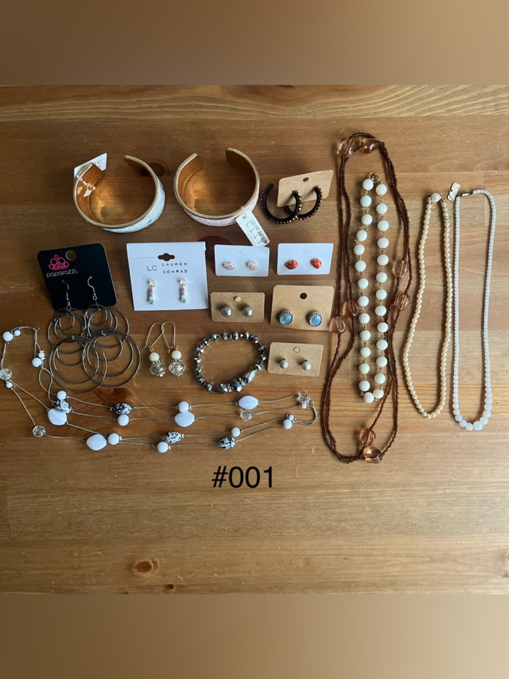 Mixed Jewelry bundle lot earrings, bracelet, necklace please read notes - Picture 1 of 8